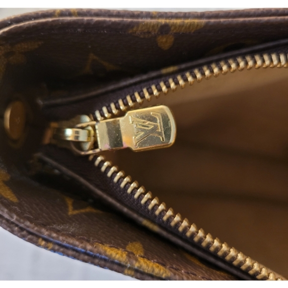 Authentic Louis Vuitton Monogram Looping GM Shoulder Bag Brown Logo M10050 - Picture 11 of 16